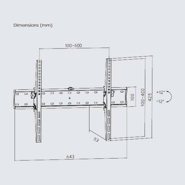 Tilt TV Wall Mount