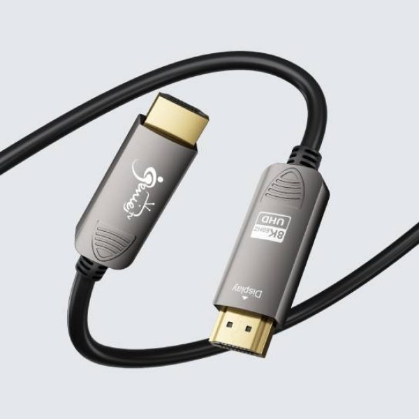 8K 60Hz Active Fibre Optic HDMI 2.1 Cable
