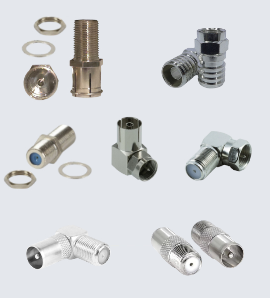 RG6 CONNECTORS "Pack of 20"